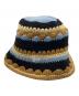 New Era (ニューエラ) ハット ブラック×ブルー サイズ:記載なし：2500円