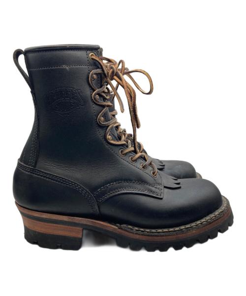 WHITE'S BOOTS（ホワイツブーツ）WHITE'S BOOTS (ホワイツブーツ) スモークジャンパー ブラック サイズ:７Eの古着・服飾アイテム