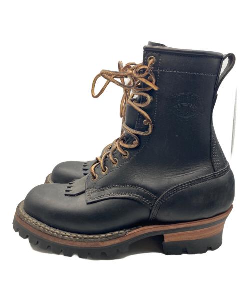 WHITE'S BOOTS（ホワイツブーツ）WHITE'S BOOTS (ホワイツブーツ) スモークジャンパー ブラック サイズ:７Eの古着・服飾アイテム