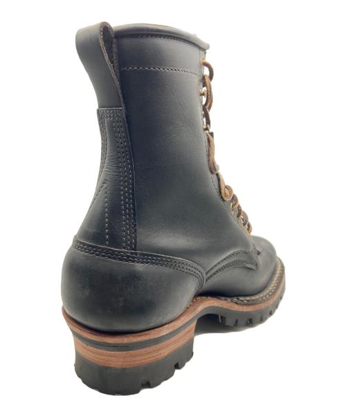 WHITE'S BOOTS（ホワイツブーツ）WHITE'S BOOTS (ホワイツブーツ) スモークジャンパー ブラック サイズ:７Eの古着・服飾アイテム