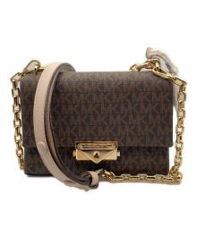 MICHAEL KORS（マイケルコース）の古着「CECE エクストラスモール チェーン クロスボディ」｜ブラウン