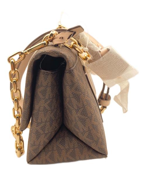 MICHAEL KORS（マイケルコース）MICHAEL KORS (マイケルコース) CECE エクストラスモール チェーン クロスボディ ブラウン 未使用品の古着・服飾アイテム