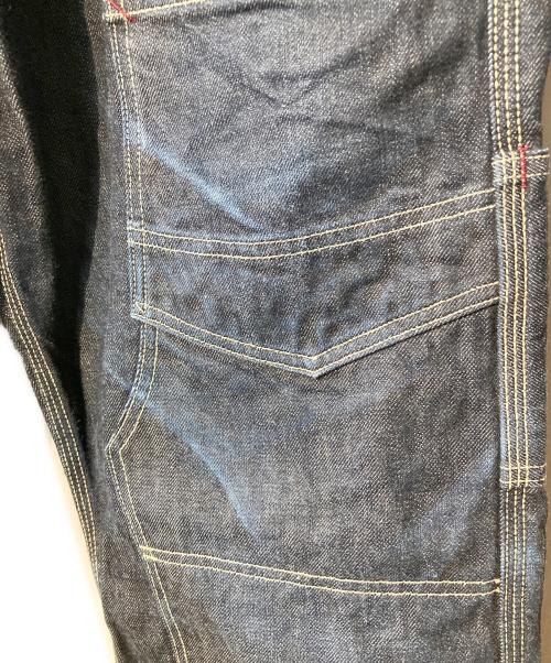 EIGHT G（エイトジー）EIGHT G (エイトジー) ダブルニーデニムペインターパンツ ブルー サイズ:W33 L34の古着・服飾アイテム