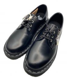 Dr.Martens（ドクターマーチン）の古着「1461 ジップ ベックスホワイトステッチ3ホールシューズ」｜ブラック