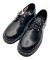 Dr.Martens（ドクターマーチン）の古着「1461 ジップ ベックスホワイトステッチ3ホールシューズ」｜ブラック