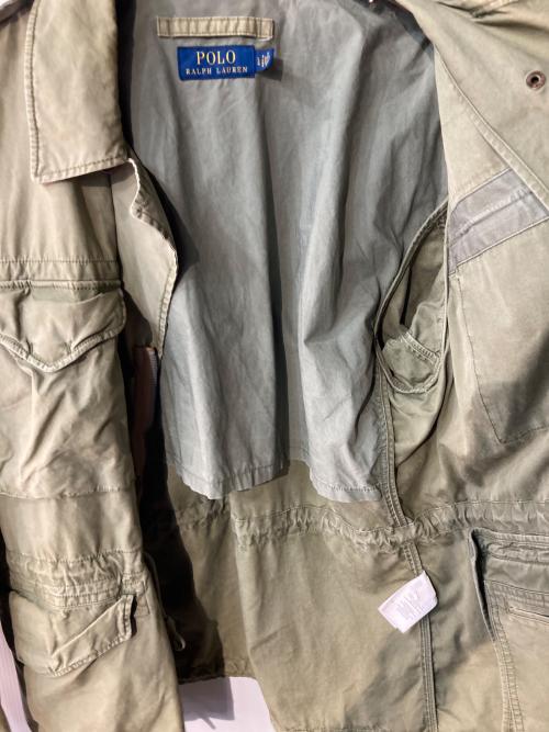 POLO RALPH LAUREN（ポロ・ラルフローレン）POLO RALPH LAUREN (ポロ・ラルフローレン) フィールドジャケット グリーン サイズ:LGの古着・服飾アイテム
