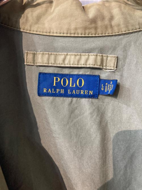POLO RALPH LAUREN（ポロ・ラルフローレン）POLO RALPH LAUREN (ポロ・ラルフローレン) フィールドジャケット グリーン サイズ:LGの古着・服飾アイテム