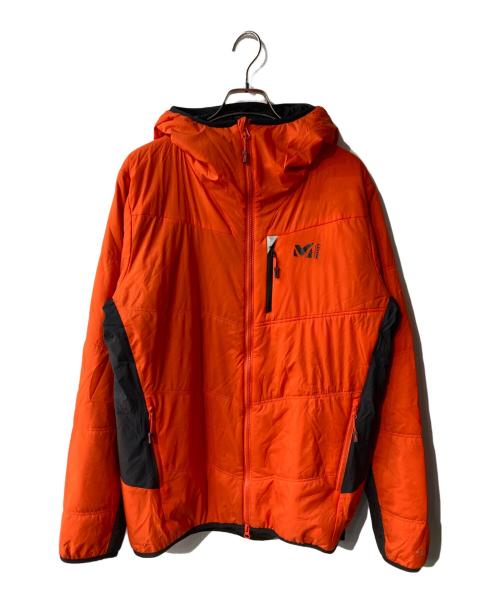MILLET（ミレー）MILLET (ミレー) BREATHER TOI HOODIE  中綿ジャケット オレンジ サイズ:XLの古着・服飾アイテム