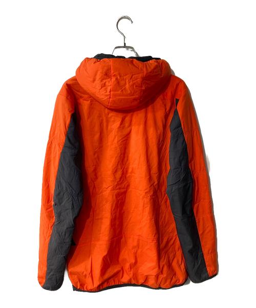MILLET（ミレー）MILLET (ミレー) BREATHER TOI HOODIE  中綿ジャケット オレンジ サイズ:XLの古着・服飾アイテム