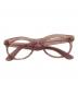 RAY-BAN（レイバン）の古着「WAYFARER OVAL OPTICS CHANGE」｜ピンク