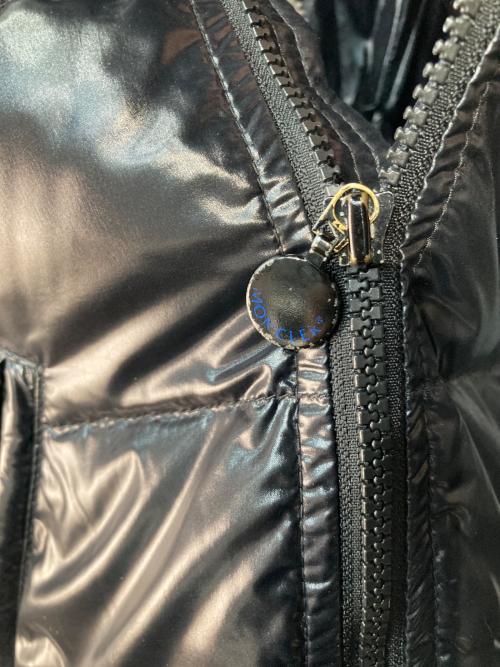 MONCLER（モンクレール）MONCLER (モンクレール) MOKA ロングダウンコート ブラック サイズ:00の古着・服飾アイテム