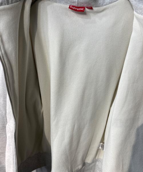 SUPREME（シュプリーム）SUPREME (シュプリーム) 19FW Thermal Zip Up Sweatshirt グレー サイズ:XLの古着・服飾アイテム
