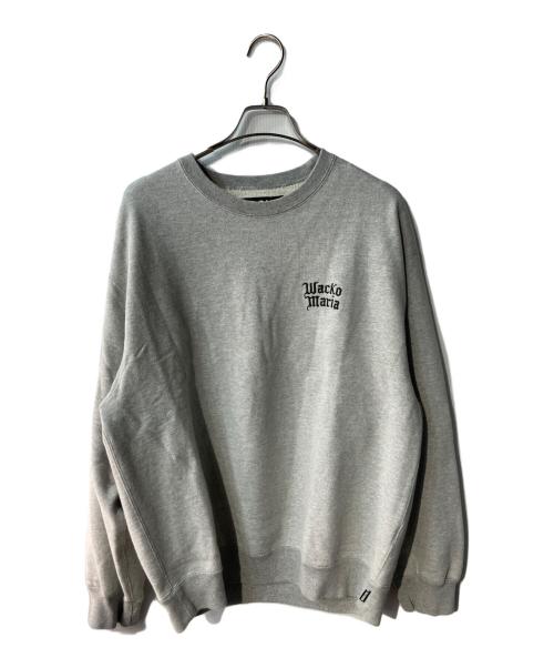 WACKO MARIA（ワコマリア）WACKO MARIA (ワコマリア) クルーネックロゴスウェット グレー サイズ:XLの古着・服飾アイテム