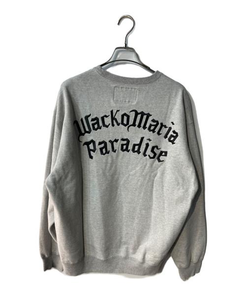 WACKO MARIA（ワコマリア）WACKO MARIA (ワコマリア) クルーネックロゴスウェット グレー サイズ:XLの古着・服飾アイテム