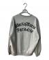 WACKO MARIA (ワコマリア) クルーネックロゴスウェット グレー サイズ:XL：15000円