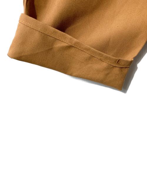 round house（ラウンドハウス）round house (ラウンドハウス) ダブルニーオーバーオール ブラウン サイズ:36×32の古着・服飾アイテム