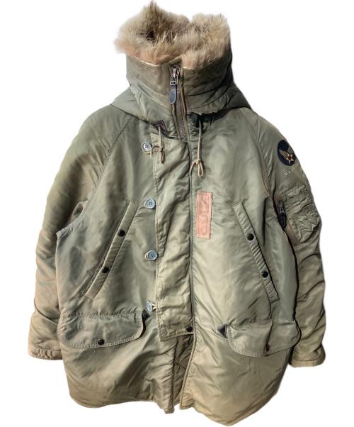 BUZZ RICKSON'S（バズリクソンズ）BUZZ RICKSON'S (バズリクソンズ) N-3B フライトジャケット グリーン サイズ:SMALLの古着・服飾アイテム