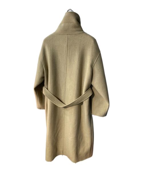 TODAYFUL（トゥデイフル）TODAYFUL (トゥデイフル) スタンドカラーウールコート ベージュ サイズ:36の古着・服飾アイテム