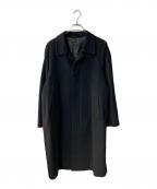 ALBANTE UOMOアルヴァンテウオモ）の古着「カシミヤコート」｜ブラック