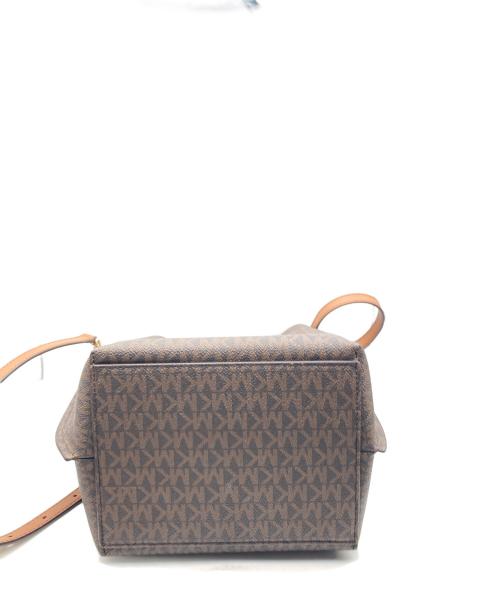 MICHAEL KORS（マイケルコース）MICHAEL KORS (マイケルコース) EMILIA ショルダーバッグ ブラウンの古着・服飾アイテム