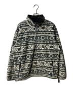 L.L.Beanエルエルビーン）の古着「POLARTEC WINDBLOC フリースジャケット」｜ホワイト×ブラック