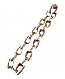 GIVENCHY（ジバンシィ）の古着「ロゴキューブGチェーンネックレス」｜シルバーカラー