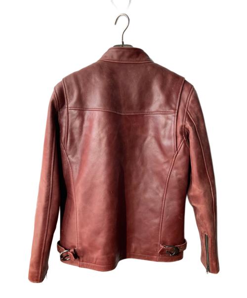 iugoo Leathers（リューグーレザーズ）iugoo Leathers (リューグーレザーズ) ライダースジャケット エンジ サイズ:Mの古着・服飾アイテム