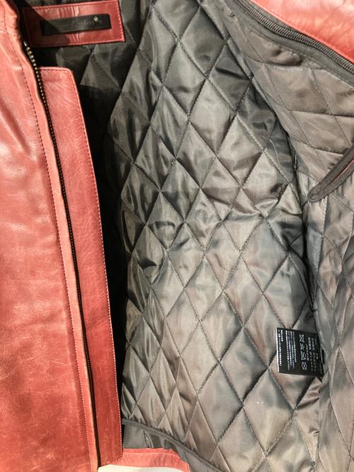 iugoo Leathers（リューグーレザーズ）iugoo Leathers (リューグーレザーズ) ライダースジャケット エンジ サイズ:Mの古着・服飾アイテム