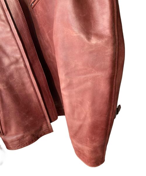 iugoo Leathers（リューグーレザーズ）iugoo Leathers (リューグーレザーズ) ライダースジャケット エンジ サイズ:Mの古着・服飾アイテム