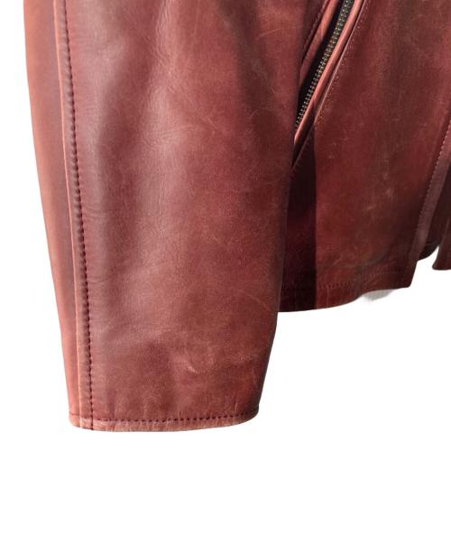 iugoo Leathers（リューグーレザーズ）iugoo Leathers (リューグーレザーズ) ライダースジャケット エンジ サイズ:Mの古着・服飾アイテム