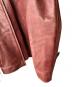 中古・古着 iugoo Leathers (リューグーレザーズ) ライダースジャケット エンジ サイズ:M：8000円