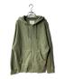 WTAPS（ダブルタップス）の古着「BLANK / ZIP HOODED / COTTON ジップパーカー」｜グリーン