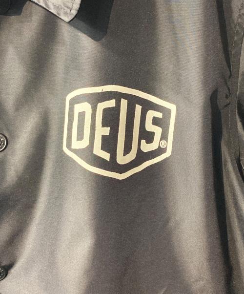 DEUS EX MACHINA（デウス エクス マキナ）DEUS EX MACHINA (デウス エクス マキナ) コーチジャケット ブラック サイズ:Lの古着・服飾アイテム