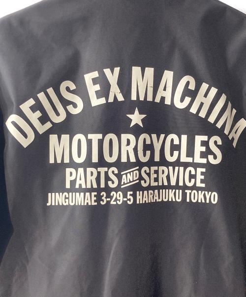 DEUS EX MACHINA（デウス エクス マキナ）DEUS EX MACHINA (デウス エクス マキナ) コーチジャケット ブラック サイズ:Lの古着・服飾アイテム