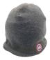 CANADA GOOSE（カナダグース）の古着「メリノ ウール ビーニー ニットキャップ」｜グレー