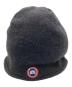 CANADA GOOSE (カナダグース) メリノ ウール ビーニー ニットキャップ グレー サイズ:one size：8000円