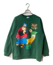 USED（ユーズド）の古着「90sヴィンテージスウェット」｜グリーン