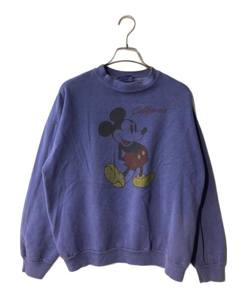 USED（ユーズド）USED (ユーズド) 90s ミッキープリントスウェット ネイビー サイズ:Lの古着・服飾アイテム