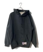 Champion×SUPREMEチャンピオン×シュプリーム）の古着「Outline Hooded Sweatshirt」｜ブラック