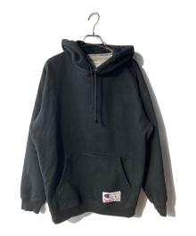 Champion×SUPREME（チャンピオン×シュプリーム）の古着「Outline Hooded Sweatshirt」｜ブラック