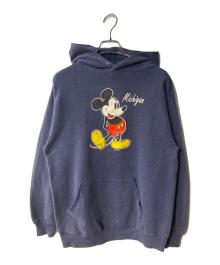 velva sheen（ベルバシーン）の古着「90s ミッキープリントフーディ」｜ネイビー