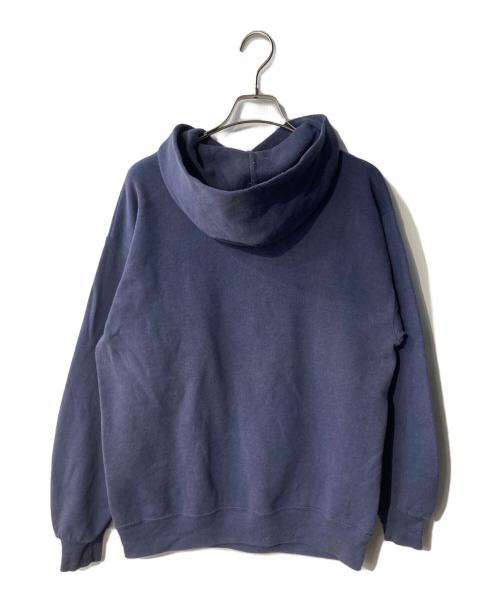 velva sheen（ベルバシーン）velva sheen (ベルバシーン) 90s ミッキープリントフーディ ネイビー サイズ:Mの古着・服飾アイテム