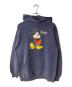velva sheen（ベルバシーン）の古着「90s ミッキープリントフーディ」｜ネイビー