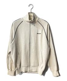 adidas（アディダス）の古着「ラグラントラックジャケット」｜ライトグレー
