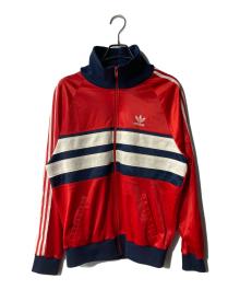 adidas（アディダス）の古着「トラックジャケット」｜レッド
