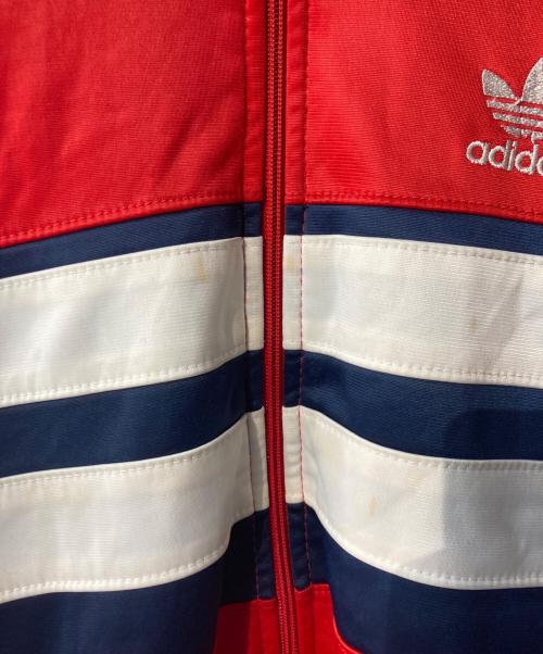 adidas（アディダス）adidas (アディダス) トラックジャケット レッド サイズ:Lの古着・服飾アイテム