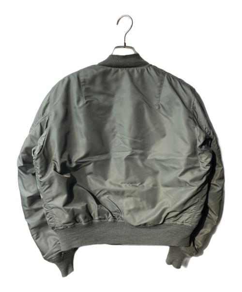USED（ユーズド）USED (ユーズド) MA-1ジャケット グリーン サイズ:SMALLの古着・服飾アイテム