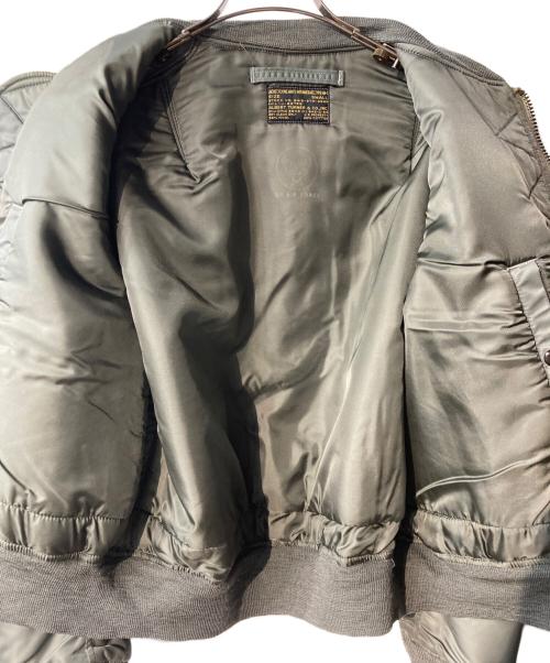 USED（ユーズド）USED (ユーズド) MA-1ジャケット グリーン サイズ:SMALLの古着・服飾アイテム