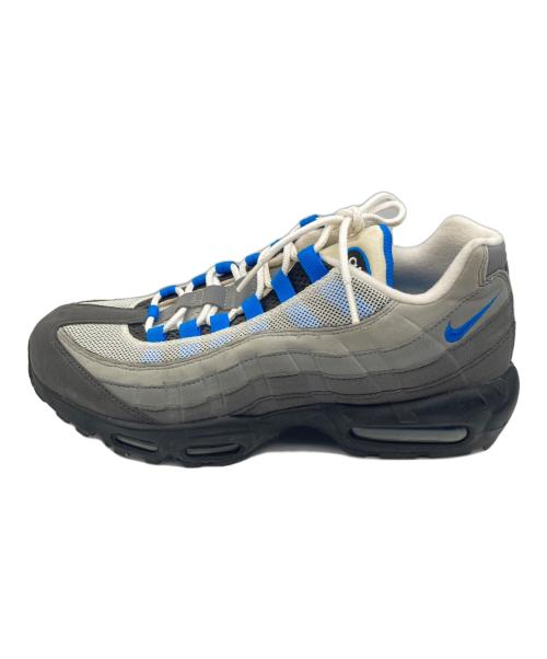 NIKE（ナイキ）NIKE (ナイキ) Air Max 95 ローカットスニーカー グレー×ブルー サイズ:28cmの古着・服飾アイテム