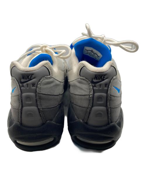 NIKE（ナイキ）NIKE (ナイキ) Air Max 95 ローカットスニーカー グレー×ブルー サイズ:28cmの古着・服飾アイテム